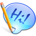 messenger Icon, messenger,Crystal Project Application,Application,