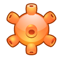 virus detected Icon, virus detected,Crystal Project Application,Application,