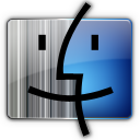 Finder gray blue Icon, Finder gray blue,Finder colors,Application,