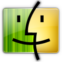 Finder gray yellow Icon, Finder gray yellow,Finder colors,Application,