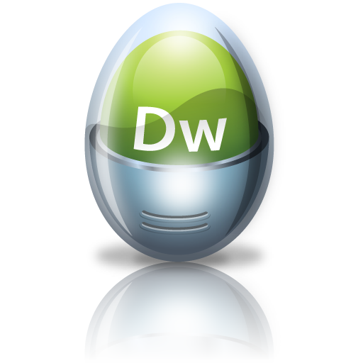 adobe dreamweaver Icon, adobe dreamweaver,Glossy Adobe Application,Application