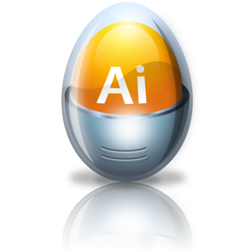 adobe illustrator Icon, adobe illustrator,Glossy Adobe Application,Application