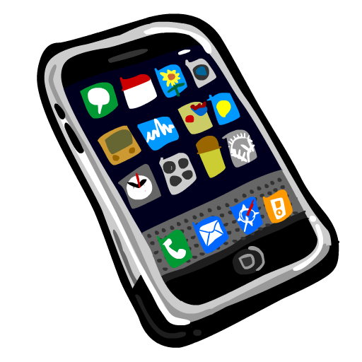 iPhone 512x512 Icon, iPhone 512x512,Hand Draw iPhone,Application,