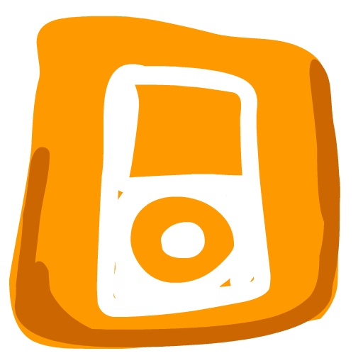 iPod 512x512 Icon, iPod 512x512,Hand Draw iPhone,Application,