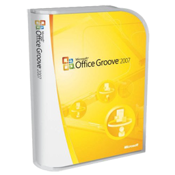 Office Groove Icon, Office Groove,Microsoft 2007 Boxes,Application,