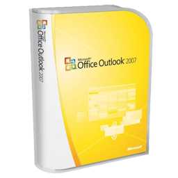Office Outlook Icon, Office Outlook,Microsoft 2007 Boxes,Application,