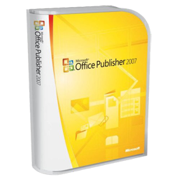 Office Publisher Icon, Office Publisher,Microsoft 2007 Boxes,Application,
