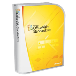 Office Viso Standard Icon, Office Viso Standard,Microsoft 2007 Boxes,Application,