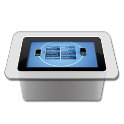 Cell phones on surface Icon, Cell phones on surface,Microsoft Surface,Application,