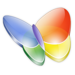 Msn Butterfly Icon, Msn Butterfly,Msn Buddy,Application