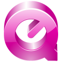 Thick QuickTime 3 128 Icon, Thick QuickTime 3 128,Thick QuickTime,Application,http://Jet-Stream.deviantart.com/art/Thick-QuickTime-93443010