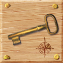 Key Icon, Key,Wooden Web,Application