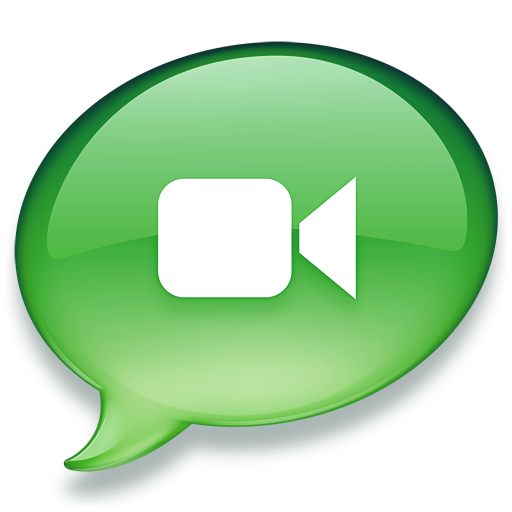 iChat groen 2 Icon, iChat groen 2,iChat multi-colours,Application,http://Danielcakici.deviantart.com/art/iChat-multi-colours-84046088