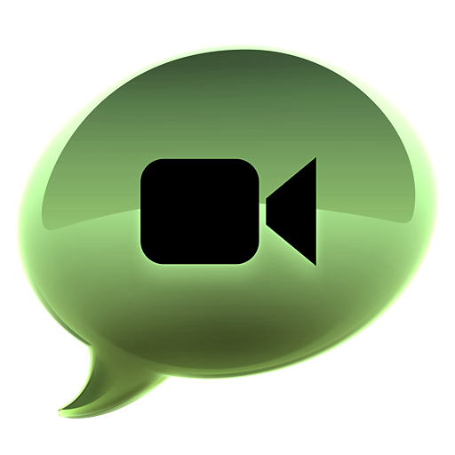 iChat groen alt Icon, iChat groen alt,iChat multi-colours,Application,http://Danielcakici.deviantart.com/art/iChat-multi-colours-84046088