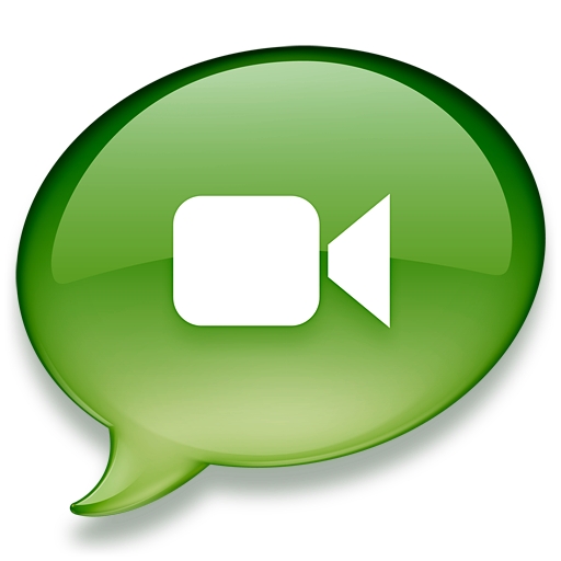 iChat groen Icon, iChat groen,iChat multi-colours,Application,http://Danielcakici.deviantart.com/art/iChat-multi-colours-84046088