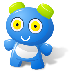Blue Toy Icon, Blue Toy,Art Toys,Art
