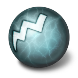 Orbz lightning Icon, Orbz lightning,Orbz,Art