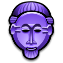 Baule Mask Icon, Baule Mask,Tribal Masks,Art,
