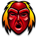 Tsonoqua Mask Icon, Tsonoqua Mask,Tribal Masks,Art,