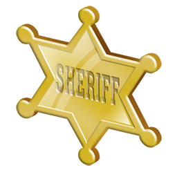 Sheriff Icon, Sheriff,Wild west,Art,