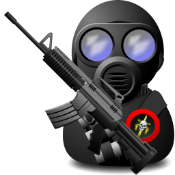 Gas Soldier with Weapon Icon, Gas Soldier with Weapon,Elite Soldiers Weapons,Avatar,