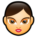 Female Face FA 1 Icon, Female Face FA 1,Face Avatars,Avatar