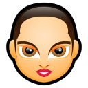 Female Face FA 5 Icon, Female Face FA 5,Face Avatars,Avatar