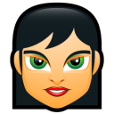 Female Face FC 1 Icon, Female Face FC 1,Face Avatars,Avatar