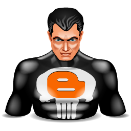 punisher blogger Icon, punisher blogger,Social Superheroes,Avatar