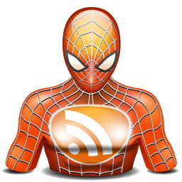 rss spiderman Icon, rss spiderman,Social Superheroes,Avatar