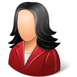 Office Customer Female Light Icon, Office Customer Female Light,Vista People,Avatar