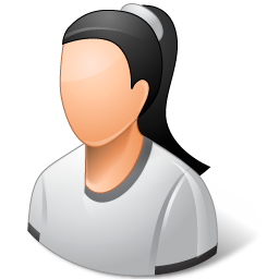 Person Female Light Icon, Person Female Light,Vista People,Avatar