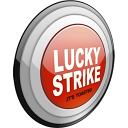 Lucky Strike Lights Gray Logo Icon, Lucky Strike Lights Gray Logo,Lucky Strike,Brands,