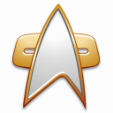 DS9 Voyager Icon, DS9 Voyager,Trek Insignia,Brands,
