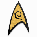 TOS Engineering Icon, TOS Engineering,Trek Insignia,Brands,