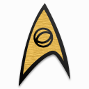 TOS Sciences Icon, TOS Sciences,Trek Insignia,Brands,