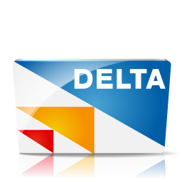 Delta Icon, Delta,Credit Card,Business