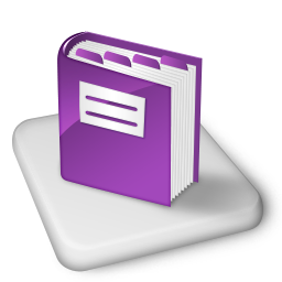 Color MS OneNote Icon, Color MS OneNote,Office Dock,Business