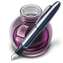 Pink w original pen 128 Icon, Pink w original pen 128,Pages-Ink never looked so good,Business,http://Pinky-von-Pout.deviantart.com/art/Pages-Ink-never-looked-so-good-62125799