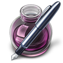 Pink w original pen Icon, Pink w original pen,Pages-Ink never looked so good,Business,http://Pinky-von-Pout.deviantart.com/art/Pages-Ink-never-looked-so-good-62125799