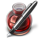 Red Fire w silver pen Icon, Red Fire w silver pen,Pages-Ink never looked so good,Business,http://Pinky-von-Pout.deviantart.com/art/Pages-Ink-never-looked-so-good-62125799