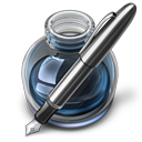 Turquoise w silver pen Icon, Turquoise w silver pen,Pages-Ink never looked so good,Business,http://Pinky-von-Pout.deviantart.com/art/Pages-Ink-never-looked-so-good-62125799