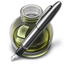 Yellow w silver pen Icon, Yellow w silver pen,Pages-Ink never looked so good,Business,http://Pinky-von-Pout.deviantart.com/art/Pages-Ink-never-looked-so-good-62125799