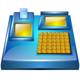 Electronic billing machine Icon, Electronic billing machine,Shopping,Business