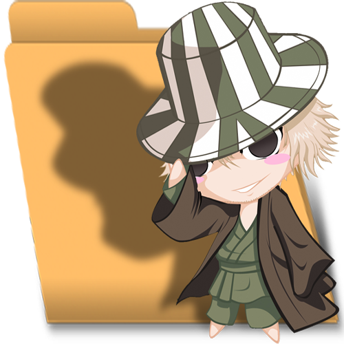 Bleach Chibi Urahara folder Icon, Bleach Chibi Urahara folder,Bleach Chibi Icons for mac,Cartoon,http://rukichen.deviantart.com/art/Bleach-Chibi-Icons-for-mac-80410190