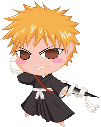 Ichigo Bleach Chibi Nr  3 by rukichen Icon, Ichigo Bleach Chibi Nr  3 by rukichen,Bleach Chibi Icons for mac,Cartoon,http://rukichen.deviantart.com/art/Bleach-Chibi-Icons-for-mac-80410190