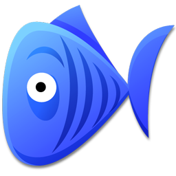Blue Fish Icon, Blue Fish,Fish Toys,Cartoon
