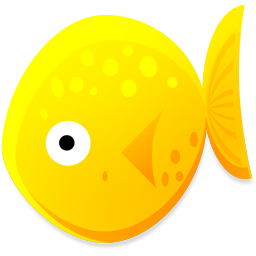 Yellow Fish Icon, Yellow Fish,Fish Toys,Cartoon