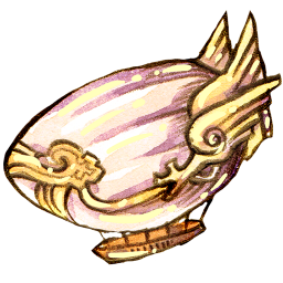 Airship Icon, Airship,Legendora,Cartoon