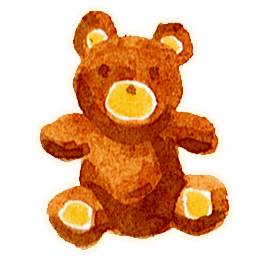 Bear User Icon, Bear User,Red Little Shoes,Cartoon